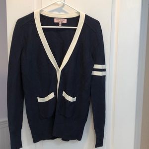 Juicy Couture Varsity Cardigan.